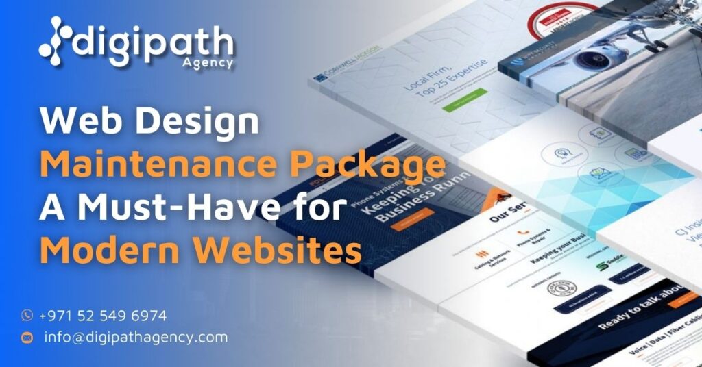 Web Maintenance Packages Ik1