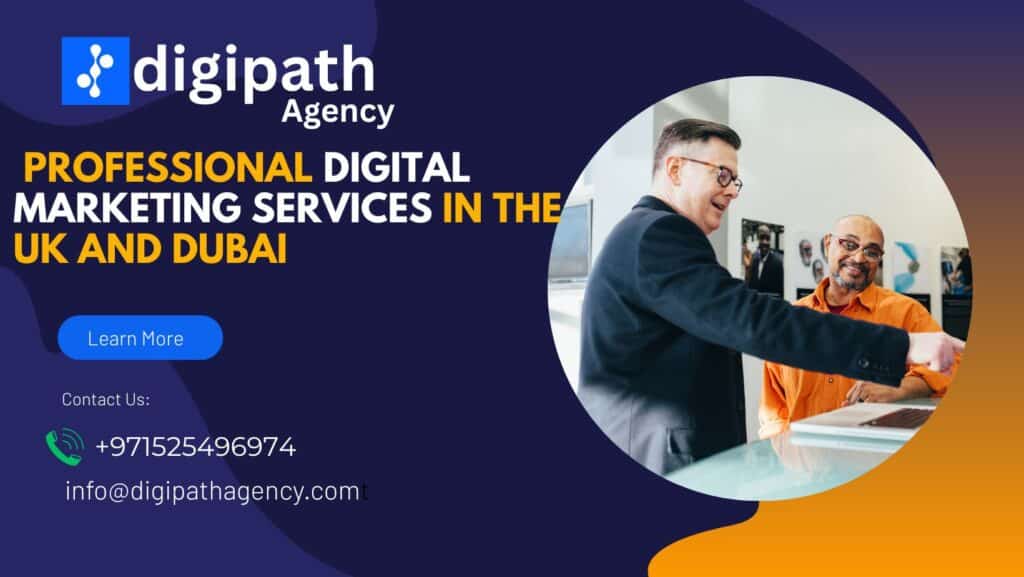 Dark Blue Abstract Geometric Marketing Agency Facebook Cover 1